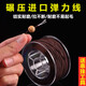 擎晨德國品質(zhì)佛珠手串繩包芯彈力線(xiàn)文玩串珠繩手工耐磨松緊繩子金剛菩 包芯彈力繩【咖色】0.8mm/約50米