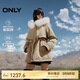 ONLY 2024冬季90白鴨絨抽繩連帽毛領(lǐng)派克羽絨服女|124423026