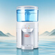 清清迷你飲水機小型臺式家用桌面恒溫直飲水機過(guò)濾飲水機凈水器加熱一體機帶凈水桶白色 標配【含一芯】 溫熱型