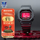 卡西歐（CASIO）G-SHOCK小方塊系列手表男手表多功能運動手表生日禮物學(xué)生送人 GW-B5600AR-1六局電波血鶴屏