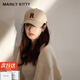 MAINLYKITTY棒球帽女潮流帽子女士鴨舌帽遮陽(yáng)休閑帽2026新款送女生女朋友禮物 米色-禮盒裝