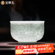 金鑲玉景德鎮(zhèn)茶杯 影青瓷主人杯家用陶瓷喝茶杯茶具禮盒裝 清明上河圖