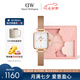 丹尼爾惠靈頓（DanielWellington）DW手表女士全新復(fù)古小方糖時尚簡約腕表七夕禮物送女友DW00100727