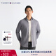 TOMMY HILFIGER春夏季男裝易打理純棉牛津紡微磨毛修身長(zhǎng)袖襯衣襯衫男外套32904 藍(lán)灰色0GY 42