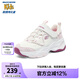 Skechers斯凱奇商場(chǎng)同款熊貓鞋老爹鞋男大童運(yùn)動(dòng)鞋春秋季兒童鞋405210L 女童/白色/淺粉紅色/WLPK 37