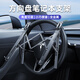 Eary車(chē)載方向盤(pán)電腦支架筆記本托架子鏤空散熱汽車(chē)內用便攜式可折疊調節平板ipad前排中控臺辦公小桌板 灰色【五檔調節/鋁合金材質(zhì)/折疊收納】