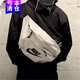 耐克（NIKE）斜挎包運(yùn)動包男包女包2025新款休閑包學(xué)生收納包胸包單肩包腰包 明星同款BA5751-072元祖灰白 MISC