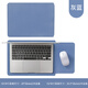 YIBAIXIANG純色簡(jiǎn)約筆記本電腦包保護套內膽包適用輕薄筆記本電腦 灰藍色 14.1/15.6英寸通用
