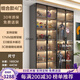 學(xué)生時(shí)代（SCHOOLDAYS）【支持定制】手辦展示柜展示架高達(dá)玩具柜高達(dá)模型柜盲盒柜手辦柜 E0生態(tài)板 組合款4門(mén)【160*220】 免費(fèi)上樓和安裝+全套燈