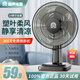 容聲（RONGSHENG）【純銅電機】電風扇家用16寸臺式風扇學生宿舍臥室搖頭定時小電扇臺扇 14英寸（塑葉）機械款