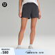 lululemon丨Luxtreme? 女士松緊腰修身款中腰短褲 LW7CP8S 石墨灰 M /8