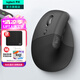 羅技（Logitech）Lift無線藍(lán)牙鼠標(biāo) 人體工學(xué)系列垂直靜音鼠標(biāo) Vertical立式中小手電腦辦公鼠標(biāo)雙模Mac 多設(shè)備家用 Lift左手版