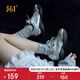 361°運(yùn)動(dòng)鞋子女春夏季天鵝鞋網(wǎng)面透氣復(fù)古薄底休閑鞋682526763-3