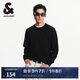 杰克·瓊斯（JACK&JONES） 秋季時尚純色舒適純棉胸前立體鋼印圖案裝飾衛(wèi)衣男裝224324016