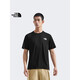 北面（The North Face）短袖T恤男2025新款都市經(jīng)典速干舒展吸汗透氣8DG6 JK3宇宙黑 L