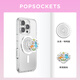 PopSockets【微微日?！颗菖蒡}手機(jī)支架氣囊伸縮防摔粘貼指環(huán)扣蘋果手機(jī)MAGSAFE磁吸生態(tài) iPhone16圓啪嗒 奇怪朋友+全透啪嗒盤