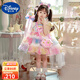 迪士尼（Disney）童裝洛麗塔公主裙女童裙子夏季七彩甜美風(fēng)生日禮服吊帶裙兒童蓬蓬 小馬寶莉裙子+項(xiàng)鏈+裙撐 100 建議2~3歲（ 90-100cm）