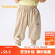 巴拉巴拉褲子?jì)雰合募颈】铋L(zhǎng)褲男女童運(yùn)動(dòng)褲2025簡(jiǎn)約可愛(ài)時(shí)髦209225108201