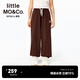 little MO&Co.索羅娜涼感速干 little moco童裝25夏裝新款男女童休閑衛(wèi)褲長褲 赤棕色 160 160/64