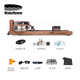 WaterRower【美國原裝進(jìn)口】家用水阻劃船機(jī)健身器材減脂室內(nèi)智能綜合大套裝 胡桃木有LOGO 綜合大套裝