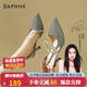 達(dá)芙妮（DAPHNE）尖頭高跟鞋女2024夏季新款成人禮細(xì)跟包頭法式宴會(huì)涼鞋女婚鞋女 槍色 34 標(biāo)準(zhǔn)尺碼