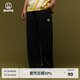 BEASTER灰色衛(wèi)褲男夏季純棉美式休閑潮牌垂感運(yùn)動(dòng)長(zhǎng)褲 深灰色 L