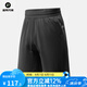 洛克兄弟騎行褲公路車(chē)休閑運(yùn)動(dòng)褲男款帶內(nèi)襯護(hù)墊夏季自行車(chē)裝備 黑色 2XL