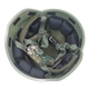 M19新式戰(zhàn)術(shù)頭盔新型凱夫拉訓(xùn)練軍訓(xùn)頭盔21頭盔式全套魔術(shù)貼內(nèi)襯 400g頭盔+雙面星空不帶徽貼