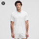 lululemon丨UV-Protective 男士網(wǎng)球條紋網(wǎng)面休閑衫防曬 LM3FKGS 白色 L
