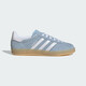 阿迪達斯（adidas）三葉草 女GAZELLE INDOOR W休閑鞋JQ7009粉藍38
