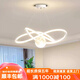 頓家餐廳吊燈2025新款現(xiàn)代簡(jiǎn)約北歐客廳臥室中山美式餐廳燈中山燈具 白色60CM+月球-三色光 帶遙控器+無極調(diào)光