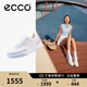 愛步（ECCO）夏季厚底休閑板鞋 街頭球鞋女鞋272813 天空藍(lán)/白色37