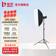 金貝（JINBEI）DPX600II專業(yè)攝影燈600W影室閃光燈補光燈人像模特婚紗影樓床品家具證件照拍照影棚影樓服裝人像 DPX-600II+70*100方形柔光箱