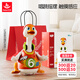 匯樂玩具（HUILE TOYS）搖擺鵝鴨嬰兒玩具早教兒童玩具學爬男女孩寶寶玩具0-1歲生日禮物 紅升級版充電款