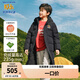 Skechers斯凱奇兒童三防羽絨服冬季新款保暖男女童外套L423K097 碳黑/0018 120