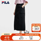 FILA 斐樂官方女士梭織裙2025夏季休閑涼感防曬半身裙工裝裙