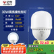 公牛（BULL）LED燈泡高亮柱形燈廠房車間商超食堂 30W球泡白光6500KE27螺口