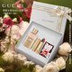 古馳（GUCCI）口紅香水禮盒女士彩妝化妝品套裝生日禮物女生高級感送老婆閨蜜 罪愛淡香30ml+絨霧208+花悅1.5ml
