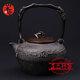 山本堂高端茶具收藏日本鐵壺原裝進(jìn)口鑄鐵壺高檔泡茶壺長(cháng)輩禮物功夫茶具 高端茶具-饕餮壺含配件禮包