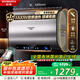 創(chuàng)維（Skyworth）扁桶電熱水器80升一級能效儲水式變頻熱水器家用節(jié)能省電衛(wèi)生間洗澡 以舊換新 速熱出水?dāng)嚯姳馔靶?80L 3300W 【意式輕奢灰】3D暢浴