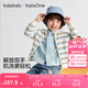 巴拉巴拉balaOne寶寶兒童毛衣男童女童絞花開衫外套2025新款秋裝百搭可愛 藍(lán)色調(diào)00488 110