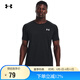 安德瑪（Under Armour）男子運(yùn)動(dòng)短袖T恤夏季新款薄款透氣快干印花半袖跑步訓(xùn)練健身上衣
