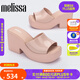 Melissa（梅麗莎）POSH女士厚底高跟果凍涼鞋35702 粉色（AQ083） 38
