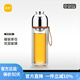 尚明耐熱玻璃茶水分離保溫泡茶杯商務(wù)隨手杯便攜高檔辦公室旅行家用 棕色300ml