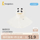 童泰（TONGTAI）寶寶防曬斗篷夏季兒童連帽衣服外出披風(fēng)TS42Q473-DS白色90cm