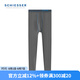 舒雅（SCHIESSER）男士S2系列舒美棉抑菌保暖長褲秋褲E5/23925Y 深灰 2XL 【90-100公斤】