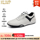 KLWP香港國(guó)際輕奢男鞋春季新款純手工透氣皮鞋舒適軟底運(yùn)動(dòng)鞋日常旅游 白色[正品男鞋] 41 (255mm)