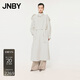 JNBY【商場同款】23冬新品昵大衣寬松H型5NA81115A 110/米白 XS