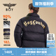 BOY LONDON[哥特世家]冬情侶款燙金無性別羽絨服N28907 黑色 S