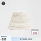 lululemon丨Cotton Crochet 女士棉混紡鉤針編織漁夫帽 LW9FOCS 淺象牙白 S/M